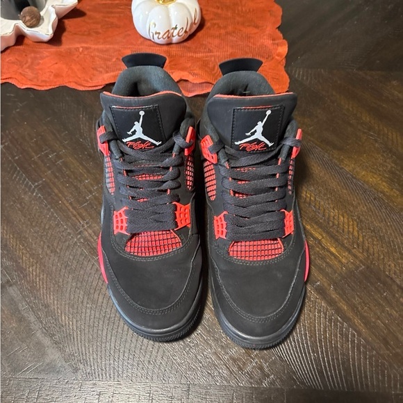 Jordan 4 ‘Red Thunder’ 10.5 - Picture 4 of 7
